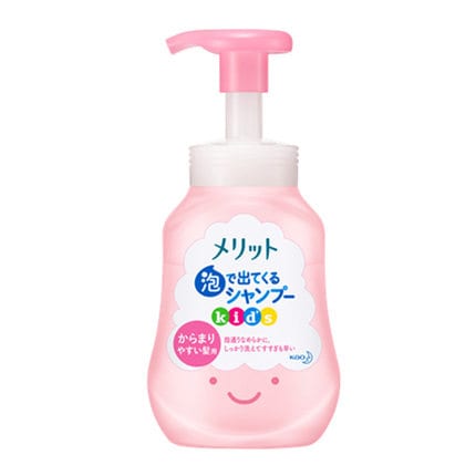 Kao-Silicone-Free-Foaming-Shampoo-for-Kids,-Pink,-300ml,-Approx.-377g-1