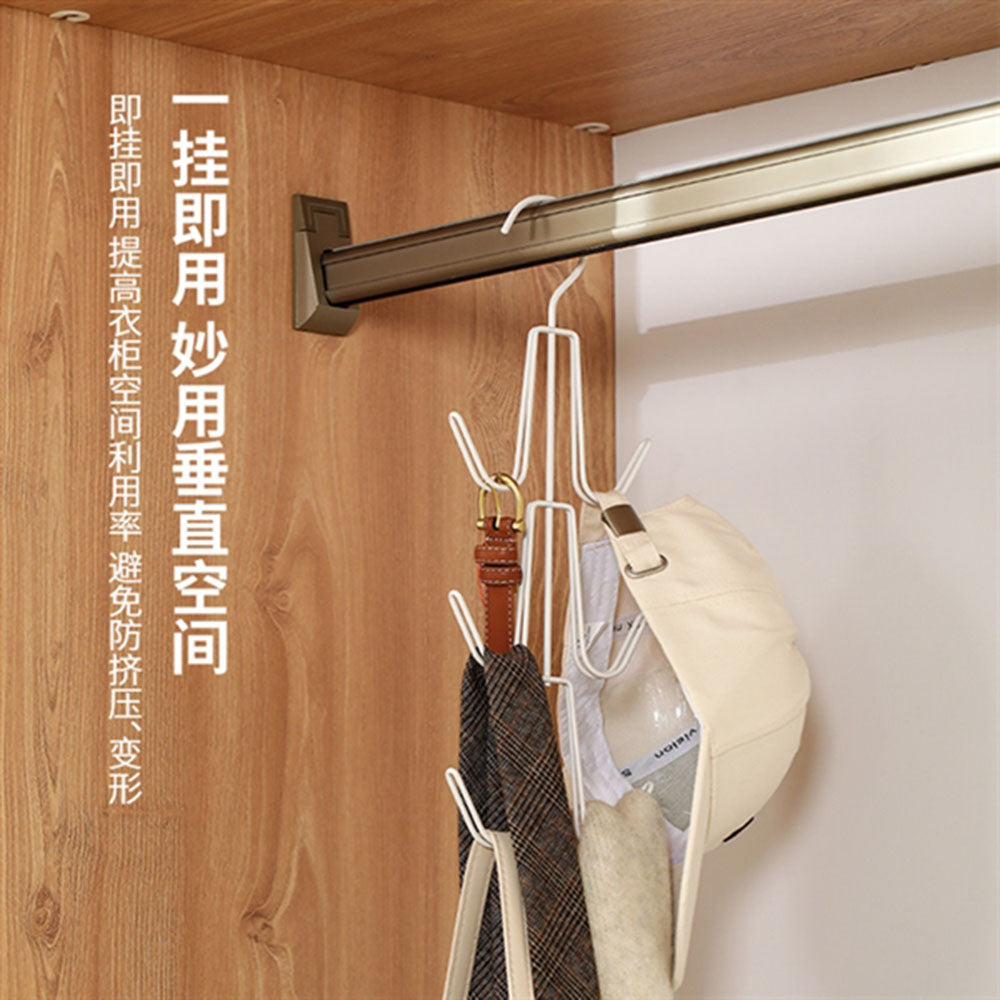 FaSoLa-Multi-Hook-Iron-Hanger---White,-37.5*13*1.1cm-1