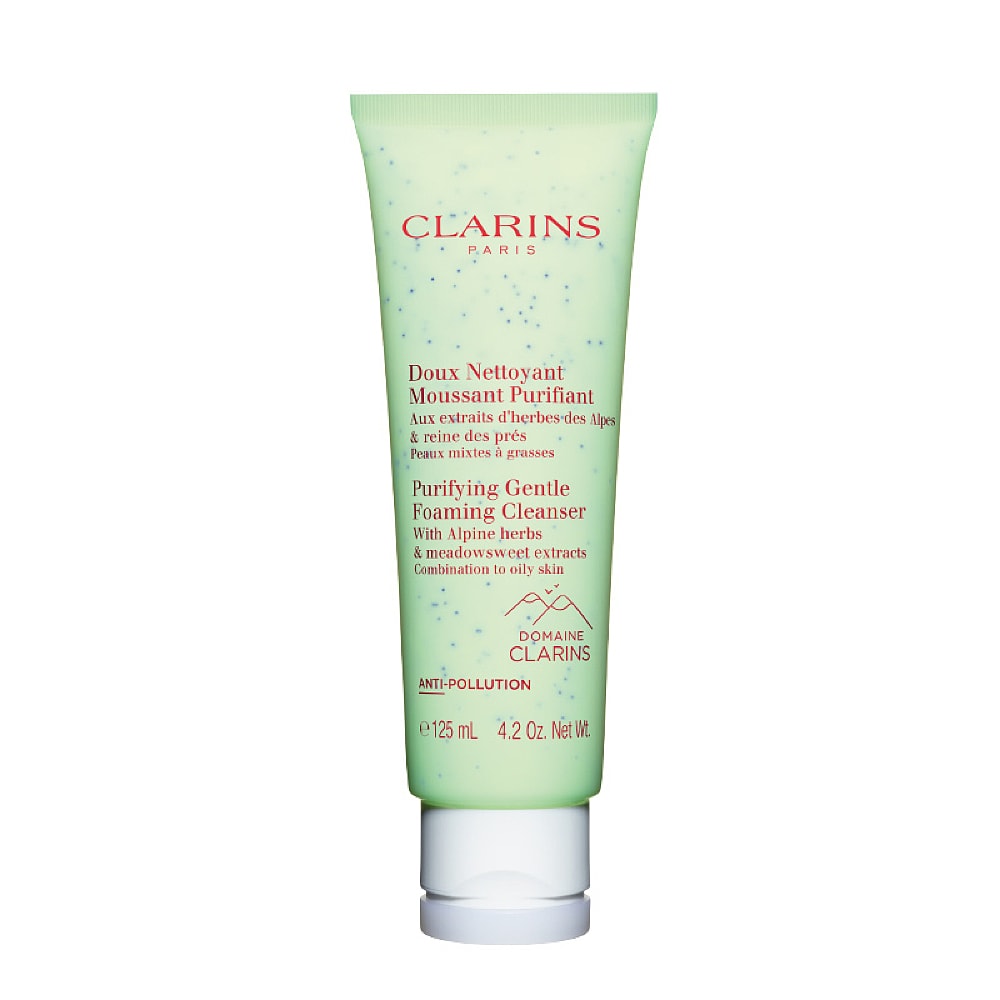 Clarins-Pure-Balance-Oil-Control-Foaming-Cleanser,-Green,-125ml-1