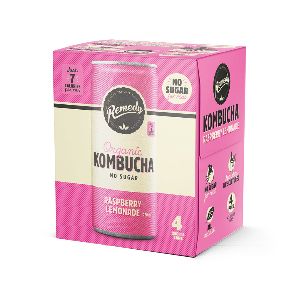 Remedy-Organic-Kombucha-Raspberry-Lemonade---4-Cans-1