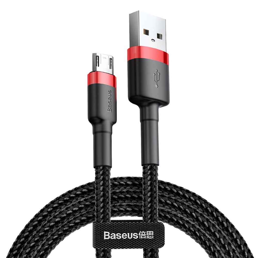 Baseus-Cafule-USB-to-Micro-USB-Cable,-Reversible,-2.4A,-1M,-Red-and-Black-1