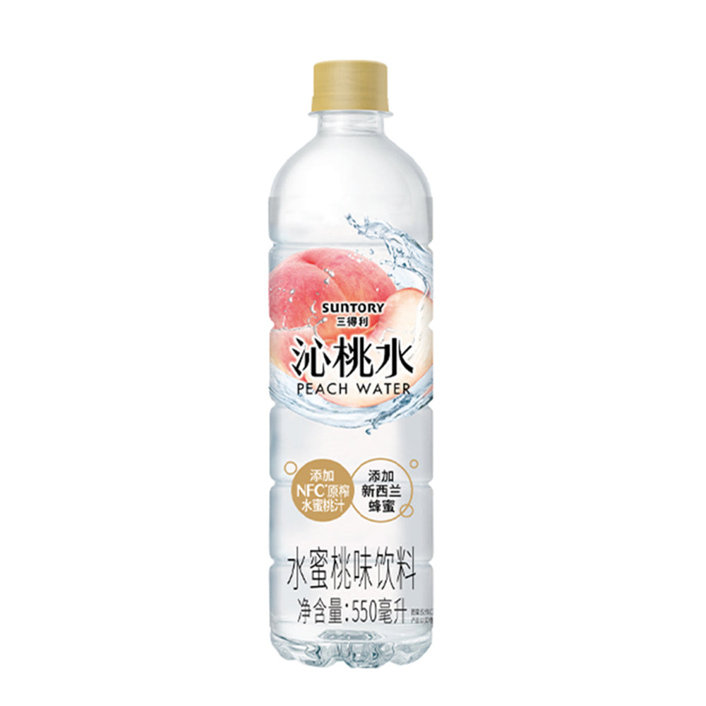 Suntory-Refreshing-Peach-Water-550ml-1