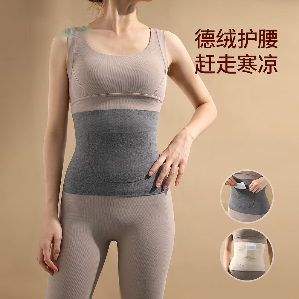 FaSoLa-Warming-Waist-Belt---Grey,-Size-M-1