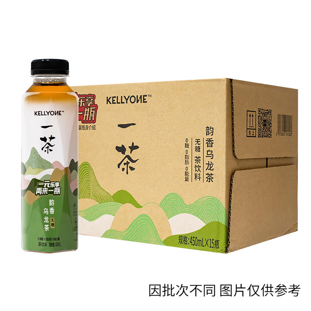 Kellyone-Unsweetened-Fragrant-Oolong-Tea---450ml-x-15-Bottles-1