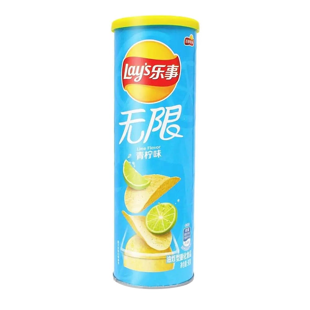 Lay's-Lime-Flavoured-Potato-Chips,-90g-Tub-1