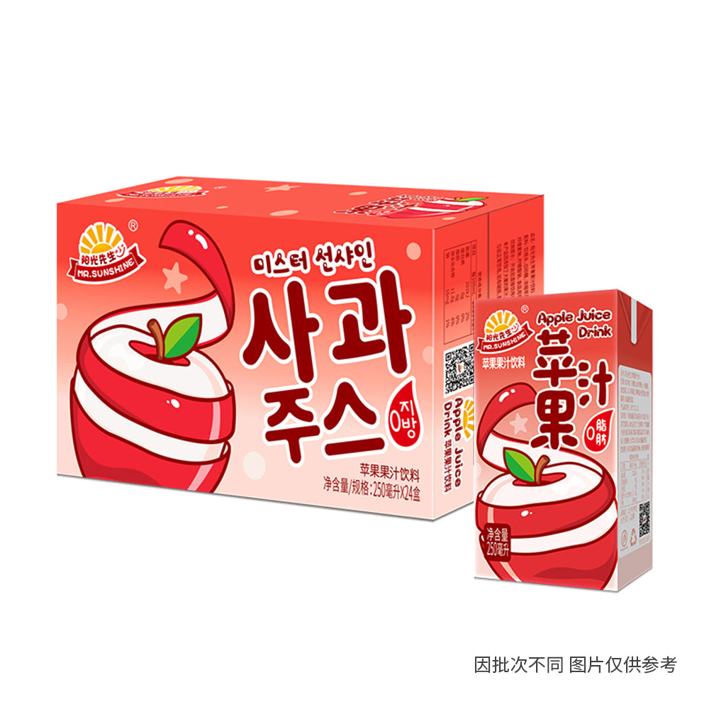 [Full-Case]-Mr.-Sunshine-Apple-Juice-250ml*24-1