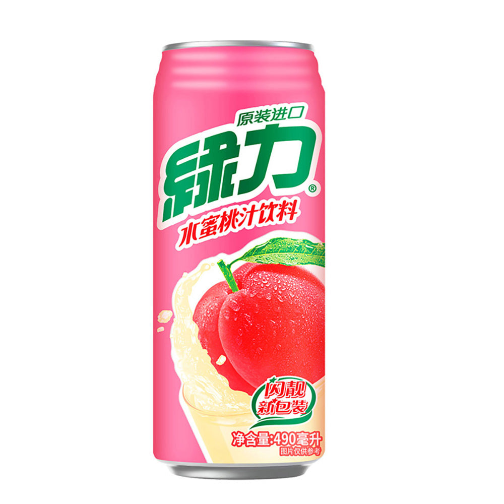 Green-Power-Peach-Juice---490ml-1