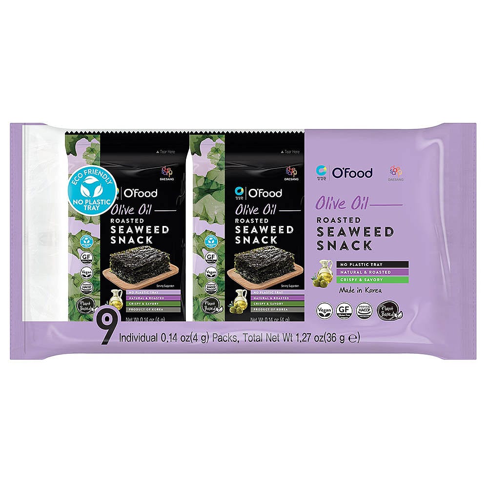 O'Food-Olive-Oil-Roasted-Seaweed-Snack---9-Packs,-36g-1