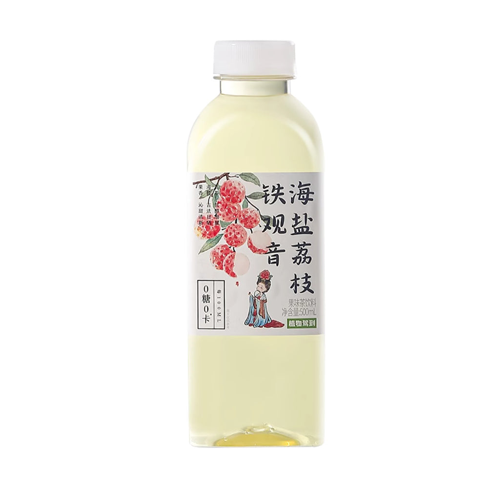 Plant-Now-Sea-Salt-Lychee-Tieguanyin-Tea,-Zero-Sugar,-Zero-Calorie---500ml-1