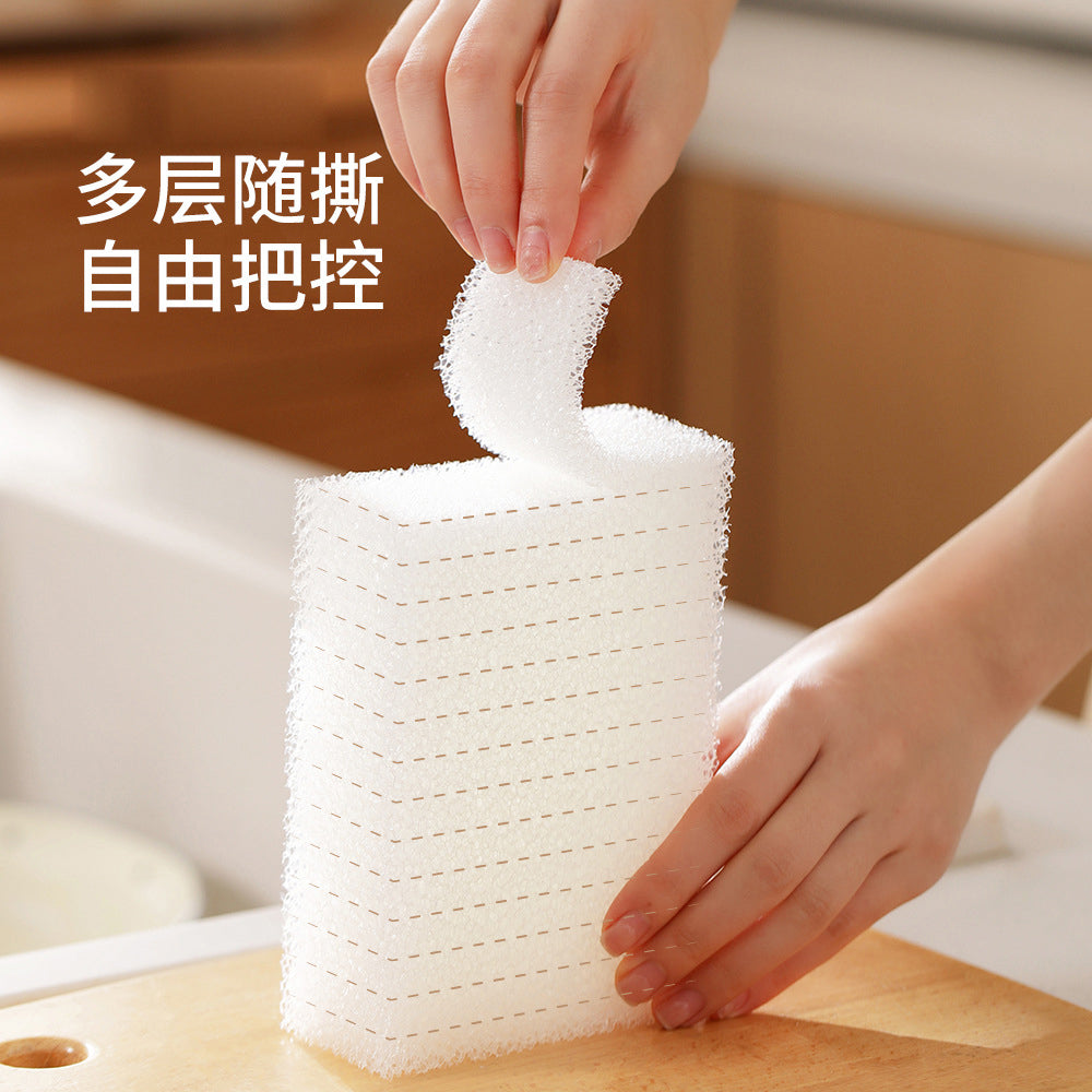 FaSoLa-Tearable-Cleaning-Sponge---White,-30-Pieces-1