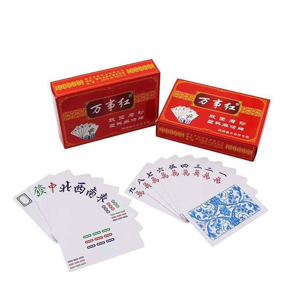 WanShiHong-Washable-Portable-Mahjong-Cards---144-Pieces-1