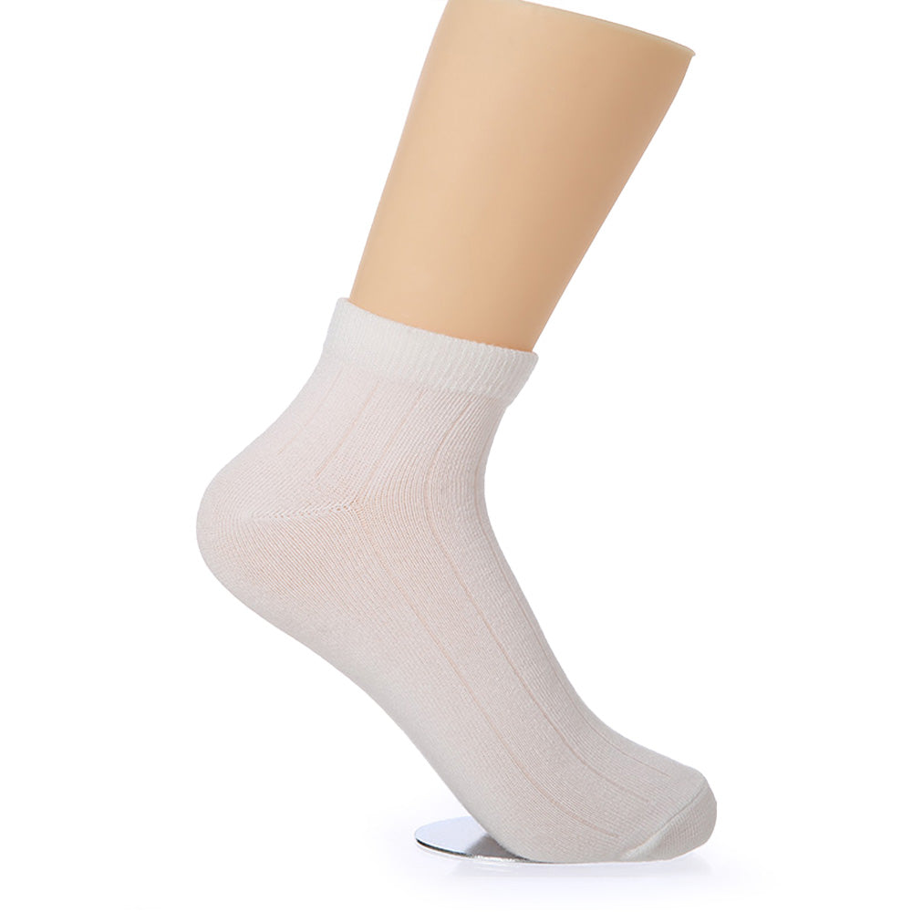 FaSoLa-Men's-Low-Cut-Cotton-Socks---White,-2-Pairs-1