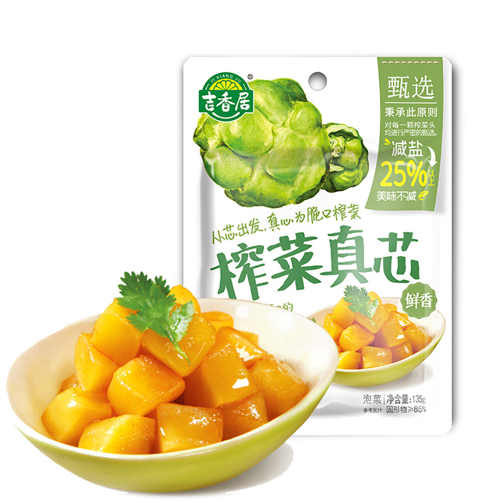 Jixiangju-Pickled-Mustard-Stem---Fresh-Flavor,-135g-1
