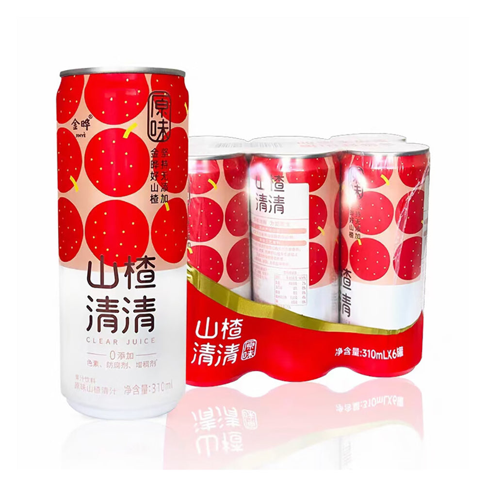 Jinye-Clear-Hawthorn-Juice-Original-Flavor---310ml-x-6-Cans-1