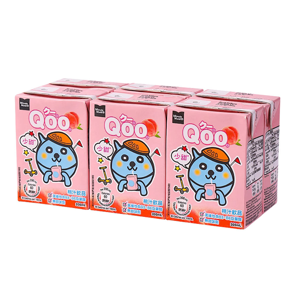 Qoo-Peach-Juice-Drink-200ml---Pack-of-6-1