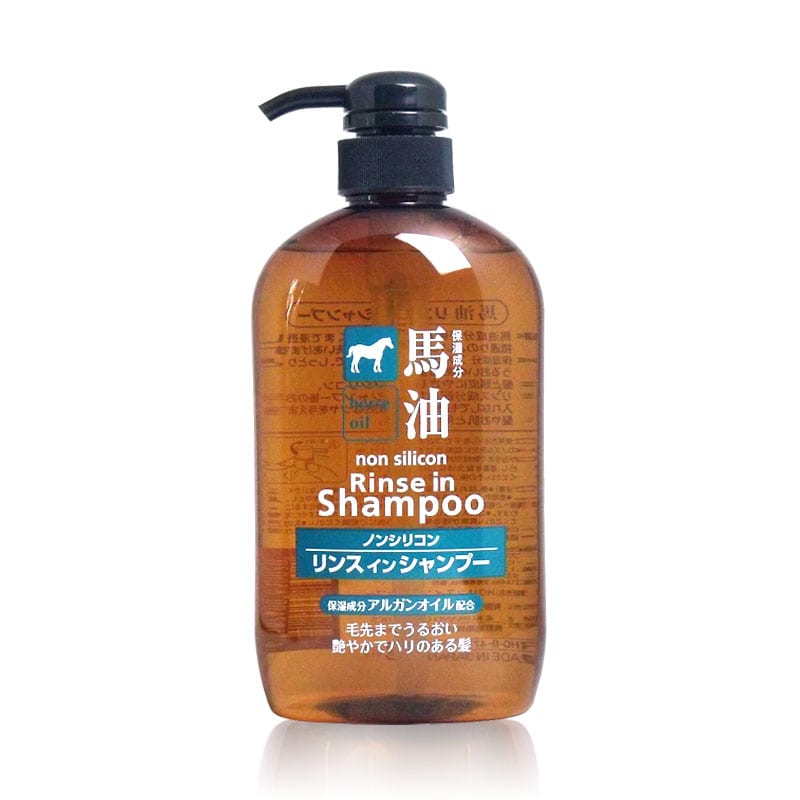 Kumano-Fats-and-Oils-Horse-Oil-2-in-1-Shampoo-and-Conditioner-600ml-1