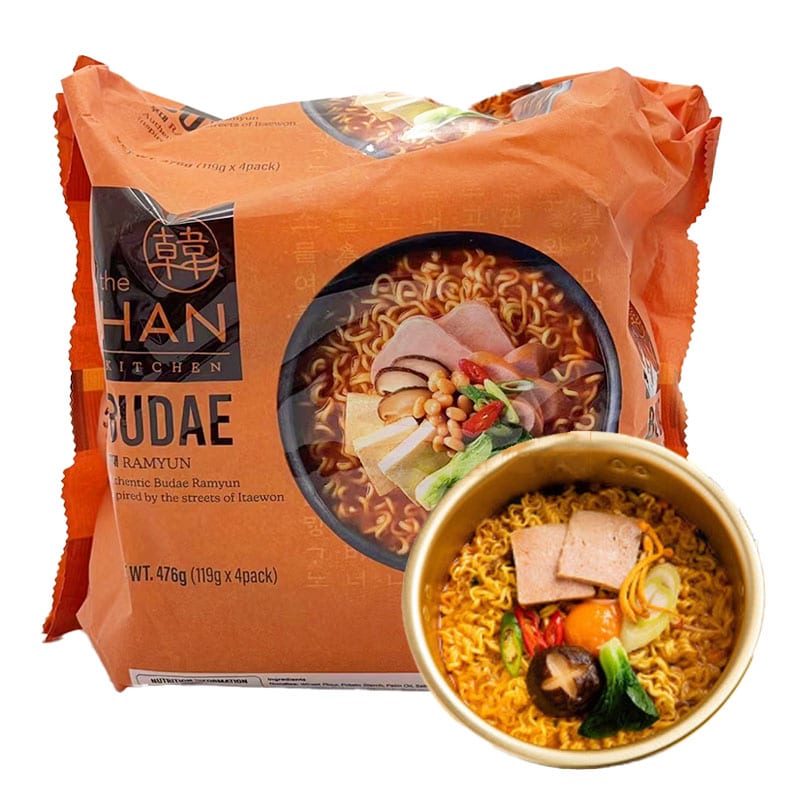 The Han Kitchen Budae Ramyun - 119g x 4 Packs (476g) – Umall ...