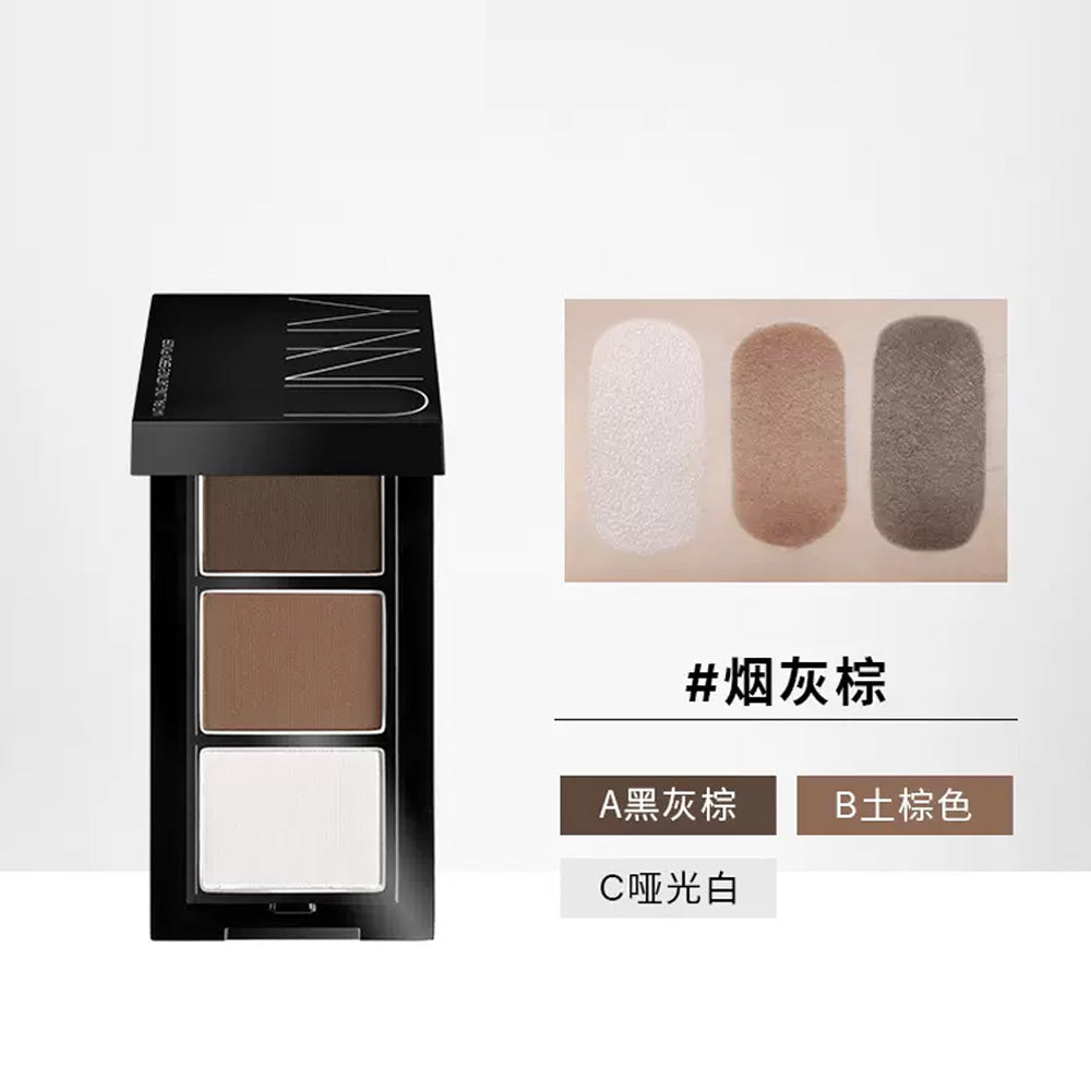 Unny-Soft-Long-lasting-Eyebrow-Powder---03-Ash-Brown,-0.9g*3-1