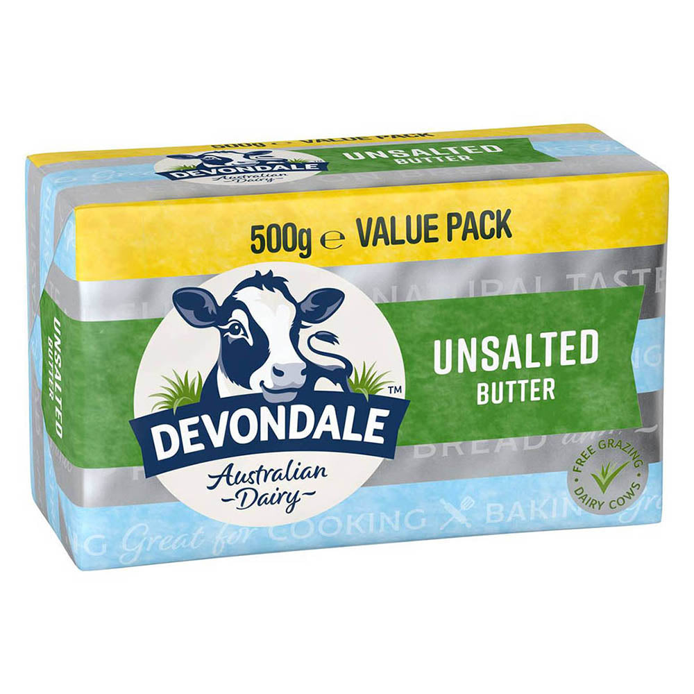 Devondale-Unsalted-Butter---500g-1