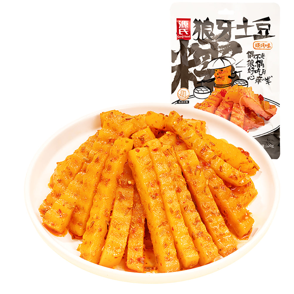 Genji-Spicy-Barbecue-Flavored-Potato-Sticks---120g-1