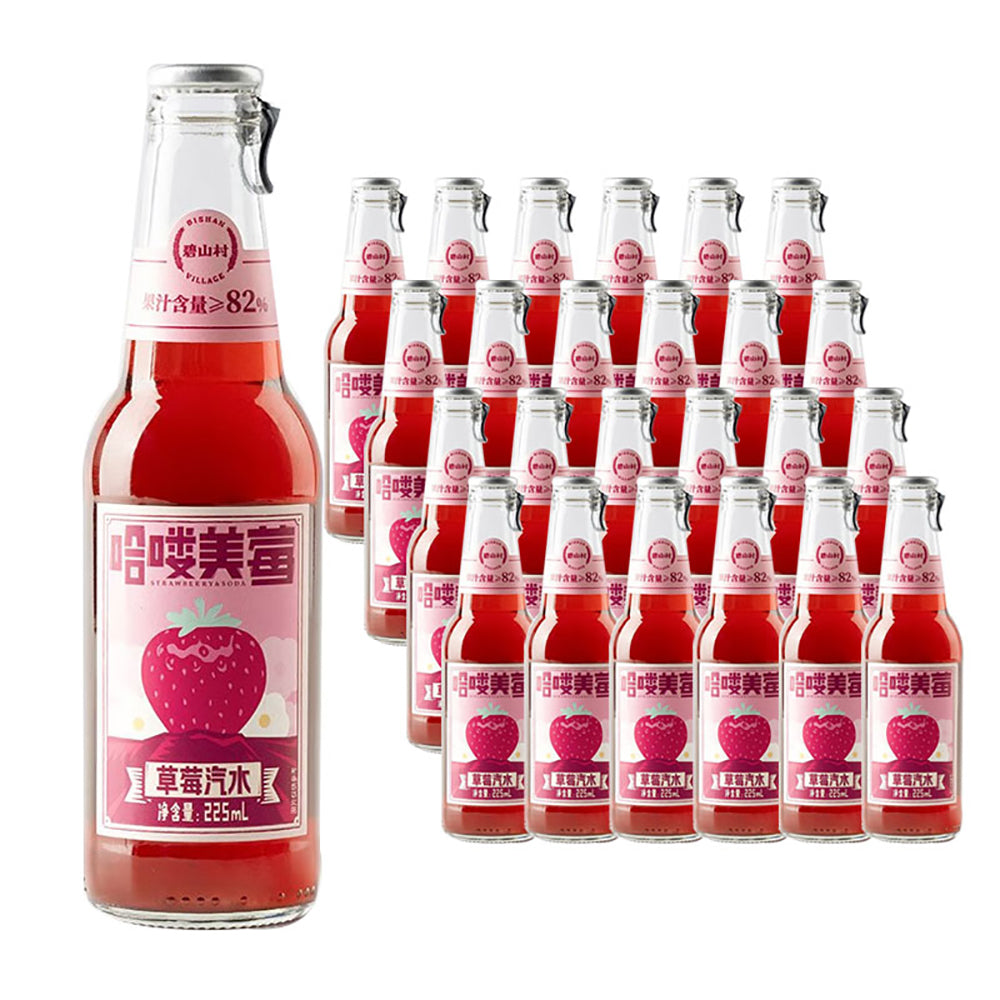 Bishan-Village-Strawberry-Soda---225ml-x-24-Bottles-1