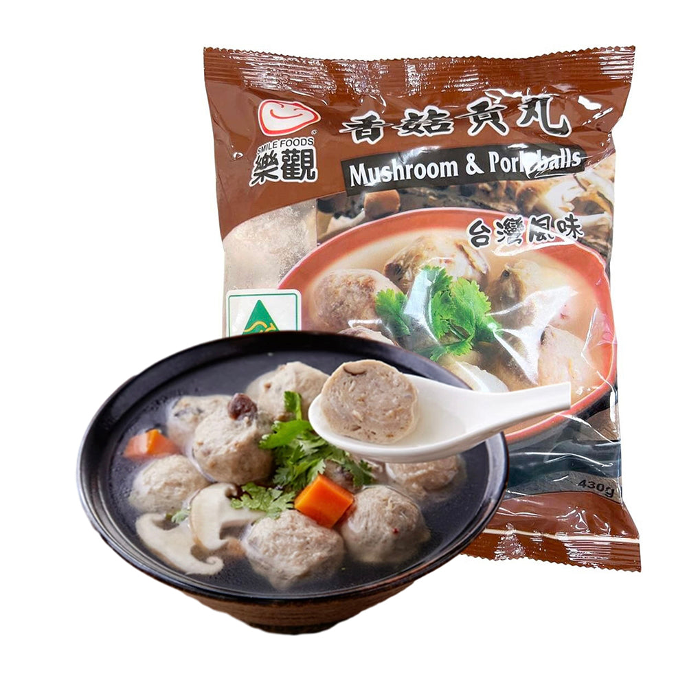 Smile-Foods-Taiwanese-Style-Mushroom-&-Pork-Balls---430g-1