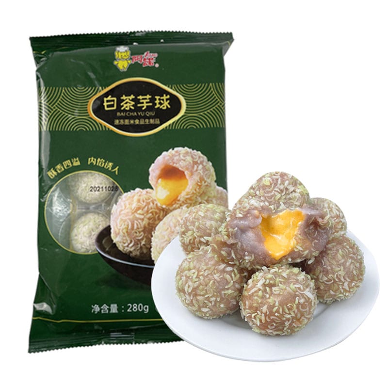 [Frozen]-Arno-White-Tea-Taro-Balls-280g-1