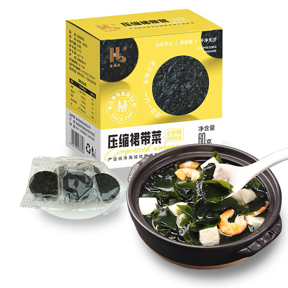 Jinhailin-Compressed-Wakame---60g-1