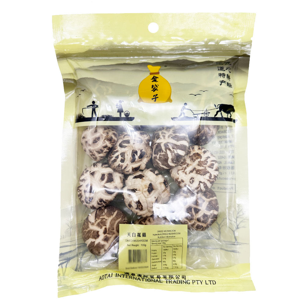 Golden-Bag-5A-Premium-White-Flower-Mushrooms---100g-1