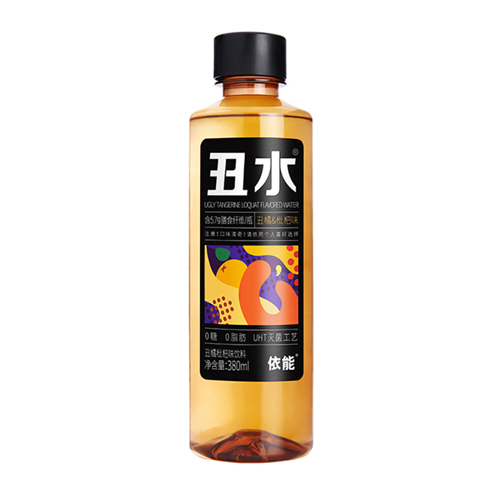 Yineng-Ugly-Water-Drink,-Ugly-Mandarin-Loquat-Flavor,-380ml-1