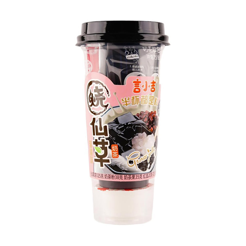 Yanxiaoji-Peach-Flavor-Grass-Jelly-Milk-Tea---238g-1