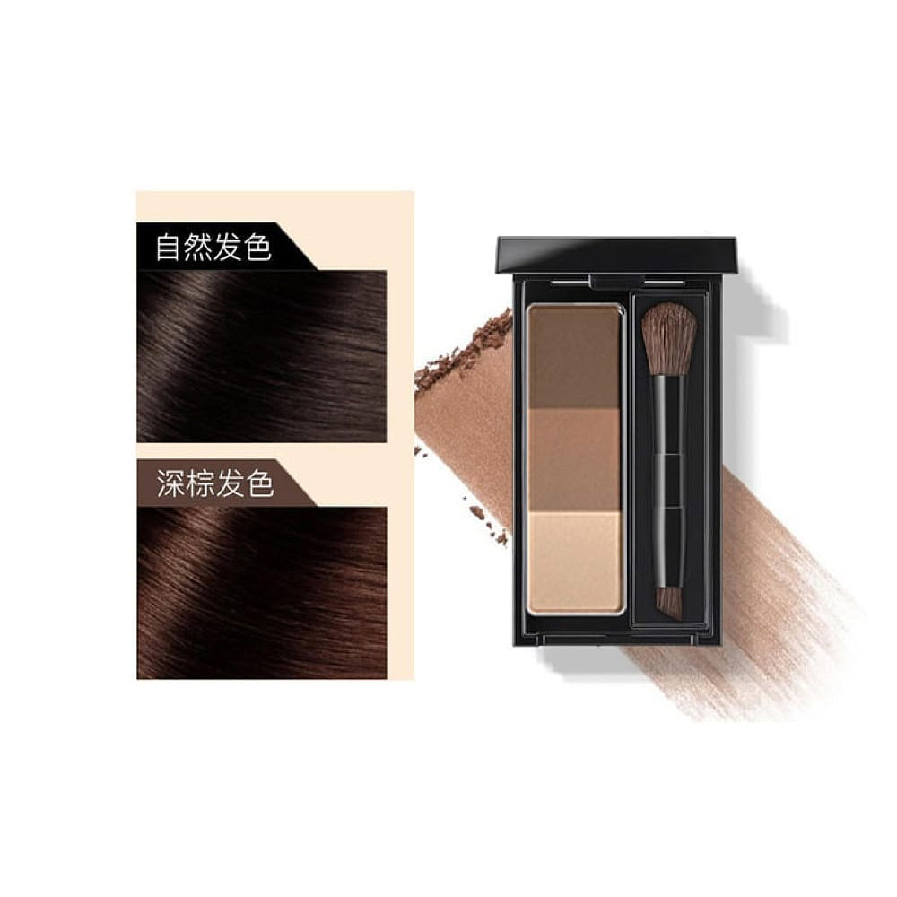 KATE 3D Three-Color Eyebrow Powder - Dark Brown EX-5