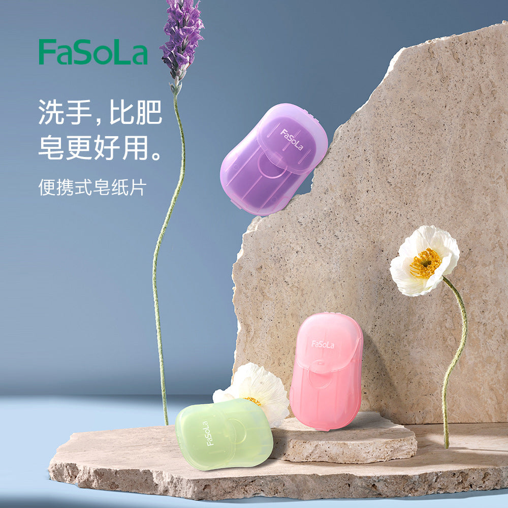 FaSoLa-Portable-Soap-Sheets-Green-Tea-Scent---50-Sheets-1