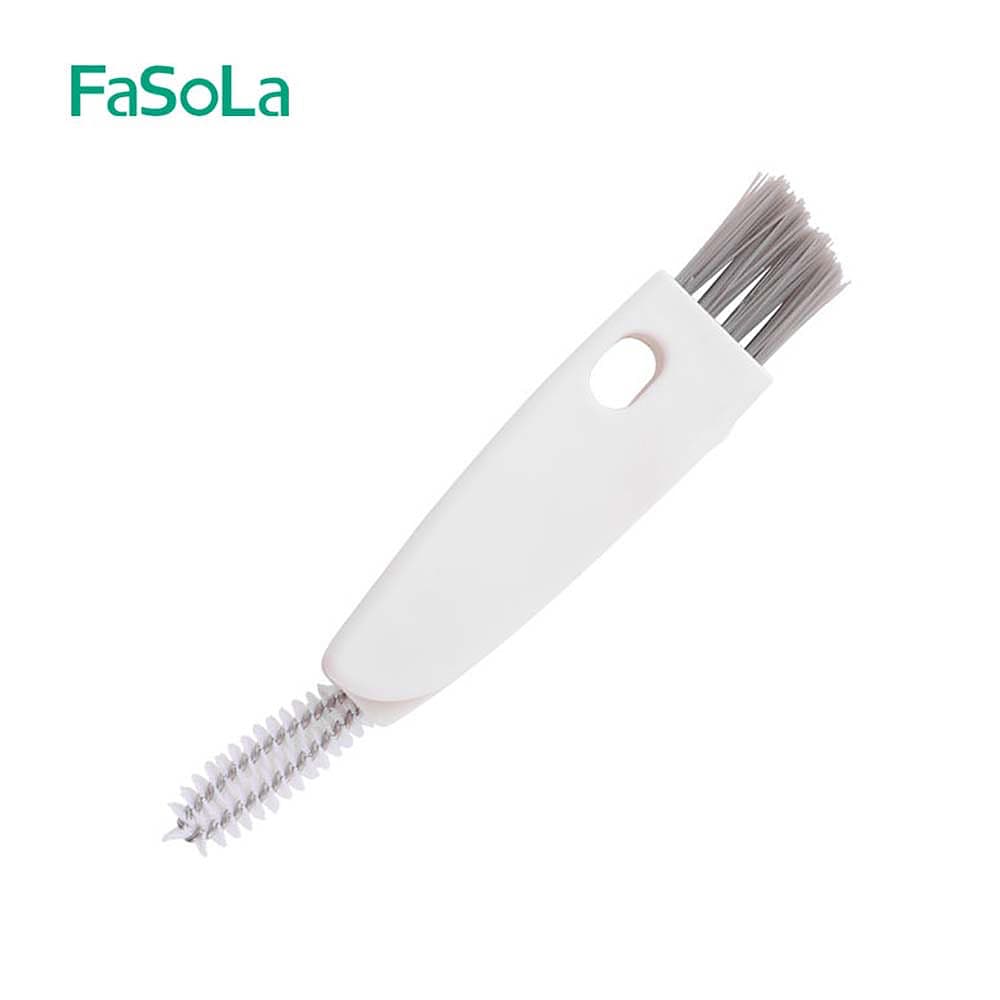 FaSoLa-Cup-Lid-Cleaning-Brush---White,-13.5*2.5*1.5cm-1