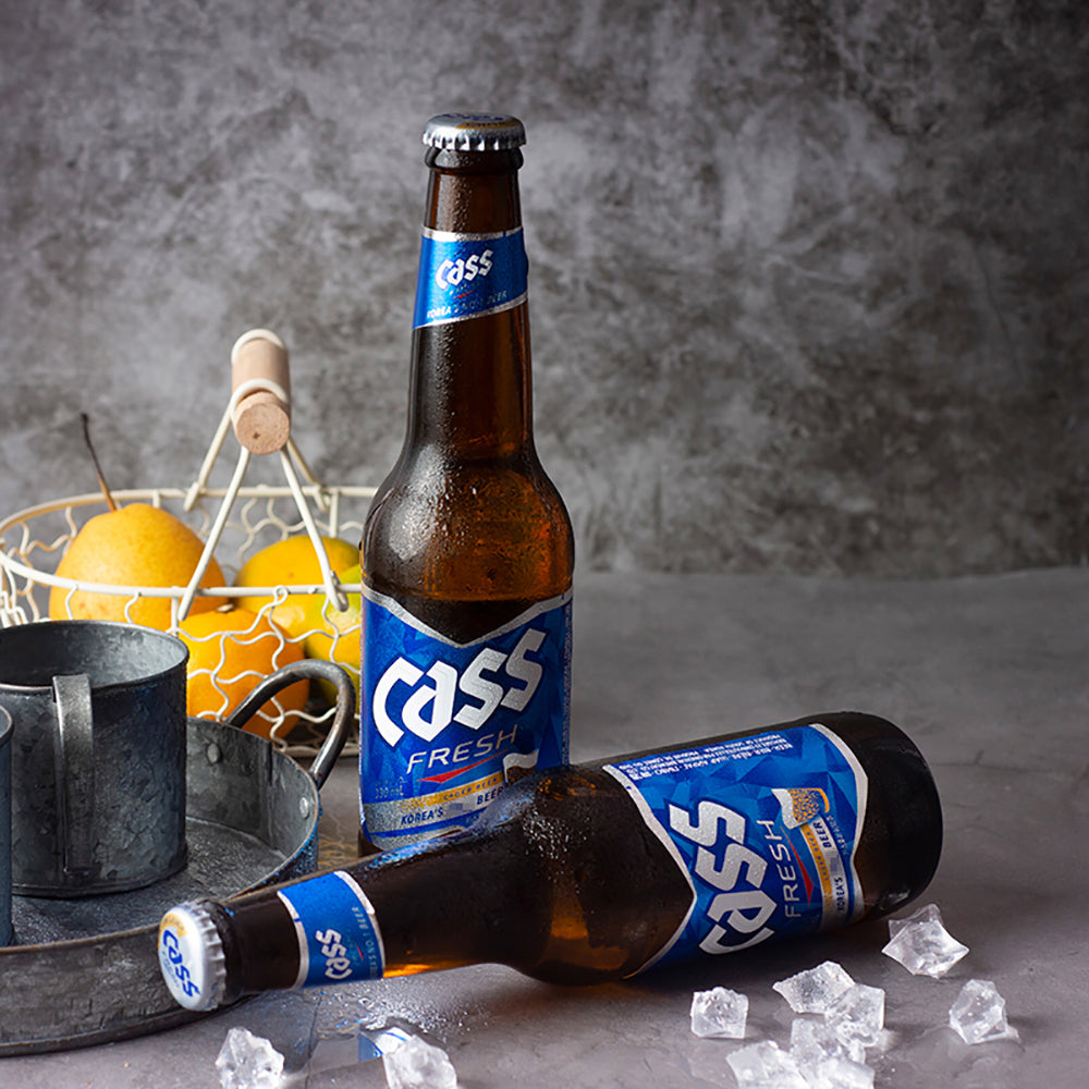 Cass Fresh Korean Beer - 330ml x 24 Bottles – Umall - Sydney's Largest ...