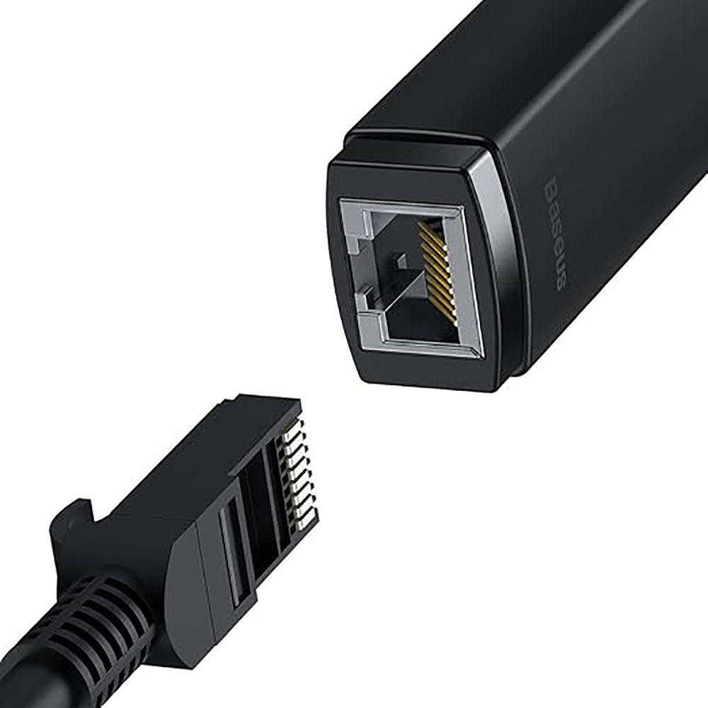 Baseus-Enjoy-Series-Type-C-to-RJ45-Ethernet-Adapter---100Mbps,-Black-1