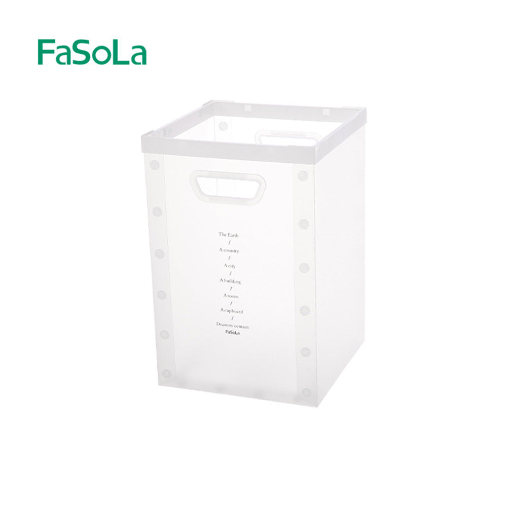 FaSoLa-Foldable-Storage-Box---White,-Tall,-26.1*26.1*39cm-1