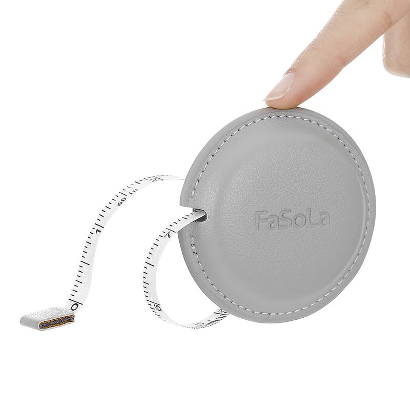 FaSoLa-Simple-Round-Tape-Measure---Gray,-6.9cm-Diameter-1