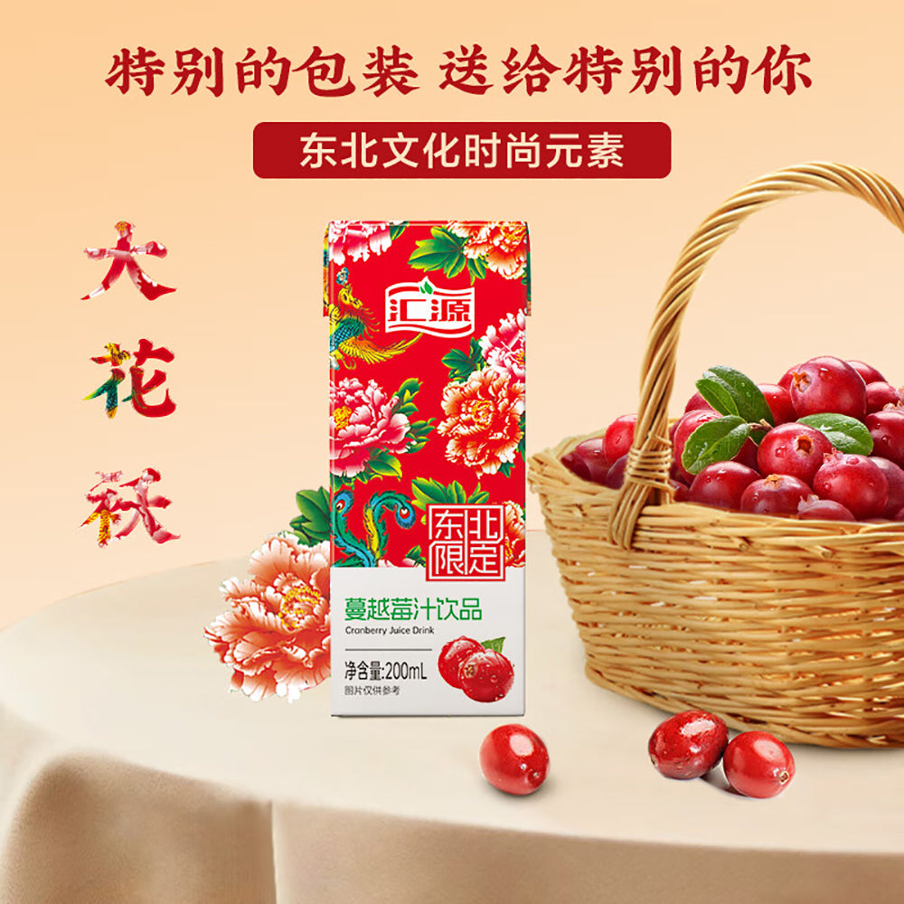 Huiyuan-Northeastern-Limited-Edition-Cranberry-Juice---200ml-1