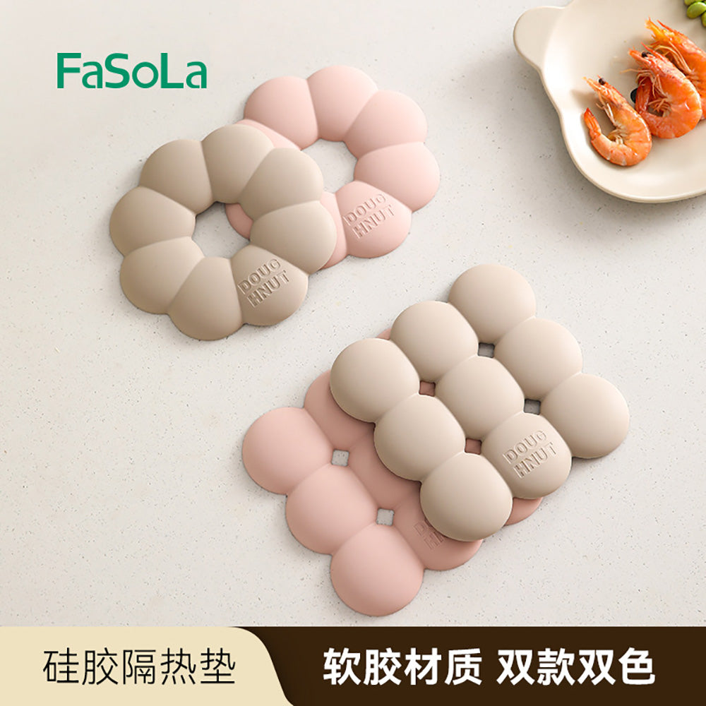 FaSoLa-Silicone-Heat-Resistant-Mat---Round,-Pink-1