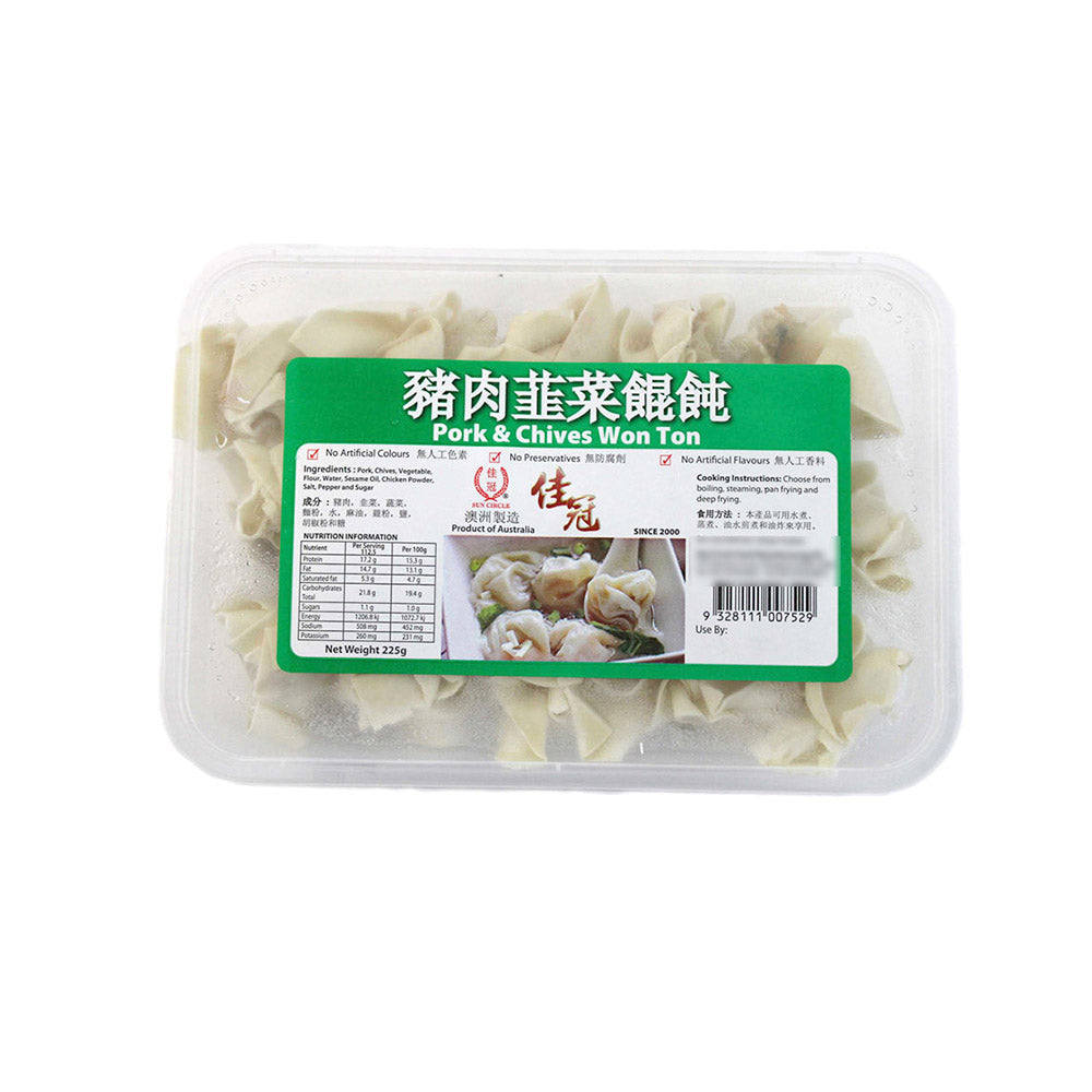 Jiaguan-Frozen-Pork-and-Chives-Wontons---225g-1