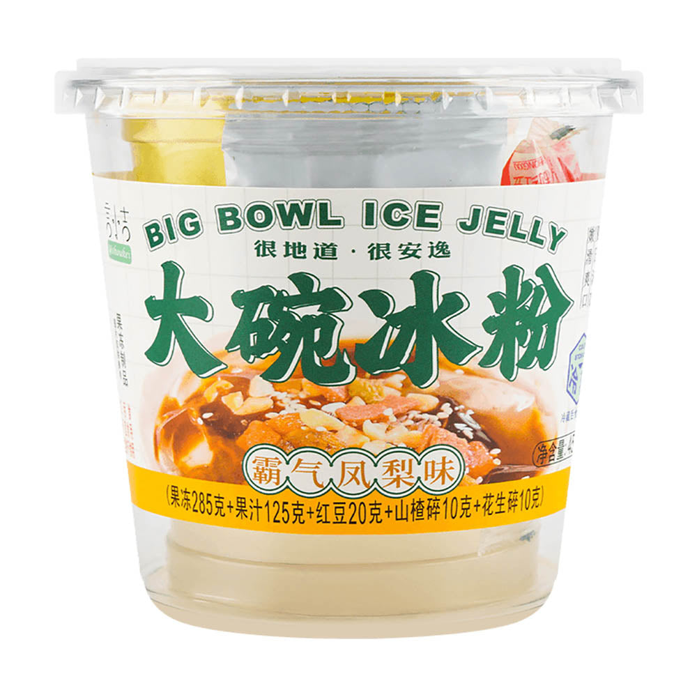 Yishoukei-Big-Bowl-Ice-Jelly---Pineapple-Flavor,-450g-1