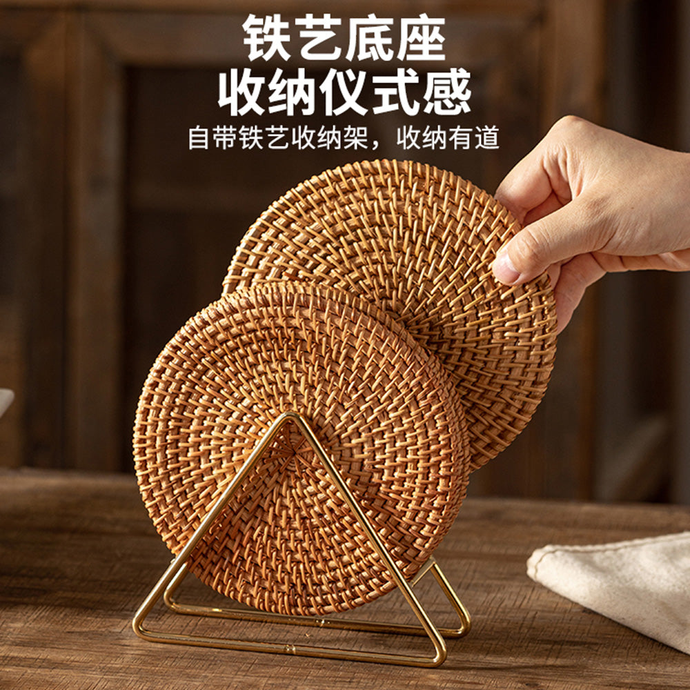 Modern-Housewife-Vietnamese-Autumn-Vine-Heat-Insulation-Mat---20cm-1