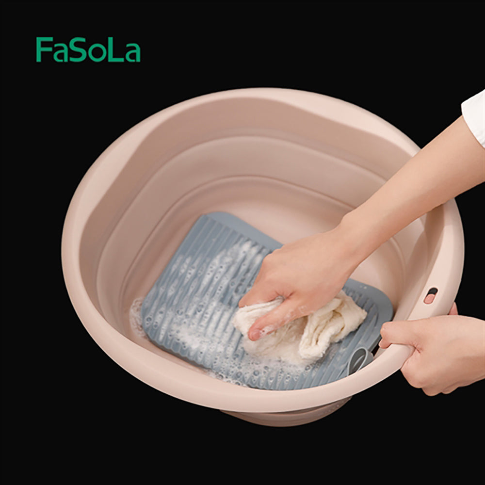 FaSoLa-Mini-Silicone-Hanging-Washboard---Blue,-30*17.5*1cm-1