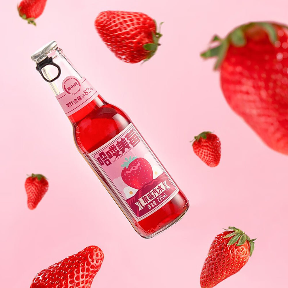 Bishan-Village-Strawberry-Soda---225ml-1