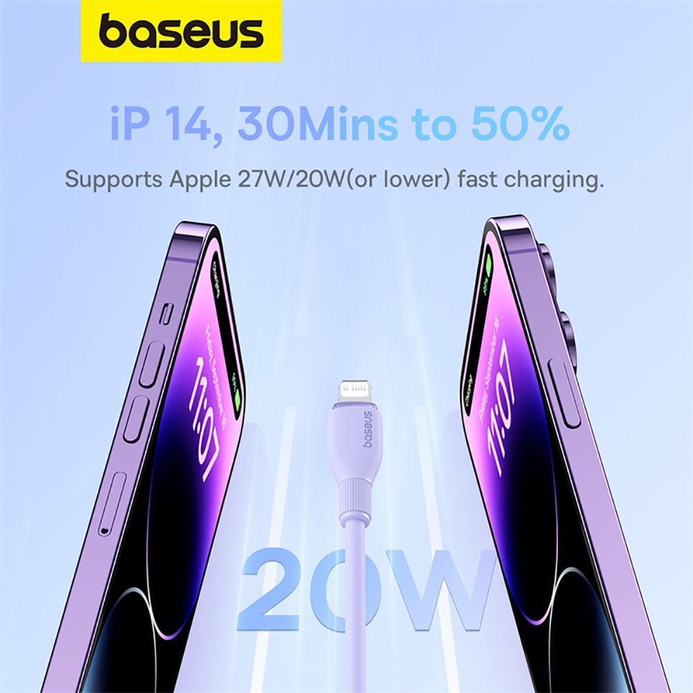 Baseus-Pudding-Series-Fast-Charging-Cable-Type-C-to-iP-20W-1.2m-Nebula-Purple-1