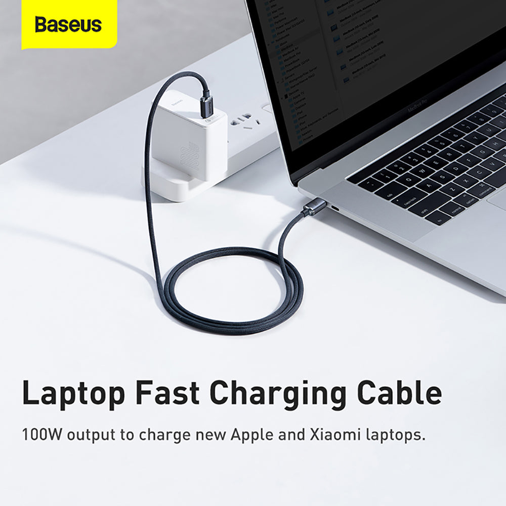 Baseus-Crystal-Shine-Series-Type-C-to-Type-C-Fast-Charging-Cable-100W-1.2m---Black-1