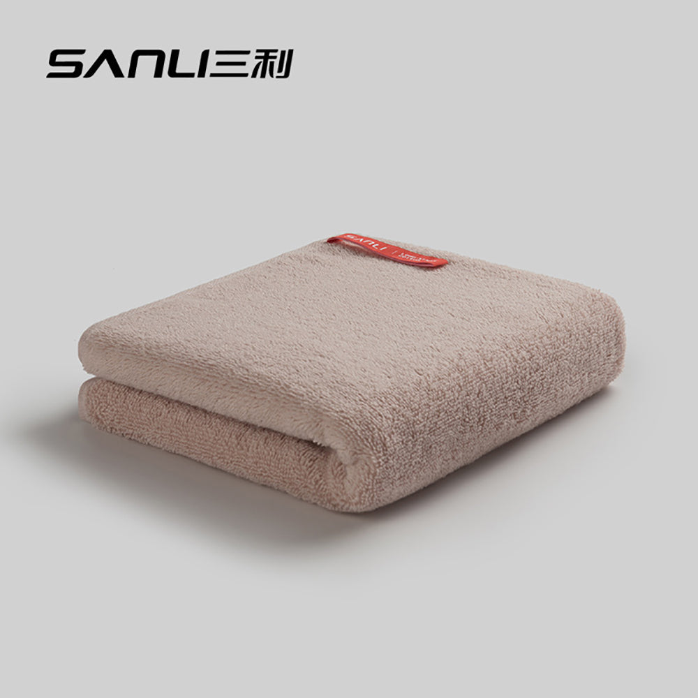 Sanli-Pure-Cotton-Towel---Pink,-34x74cm,-100g-1