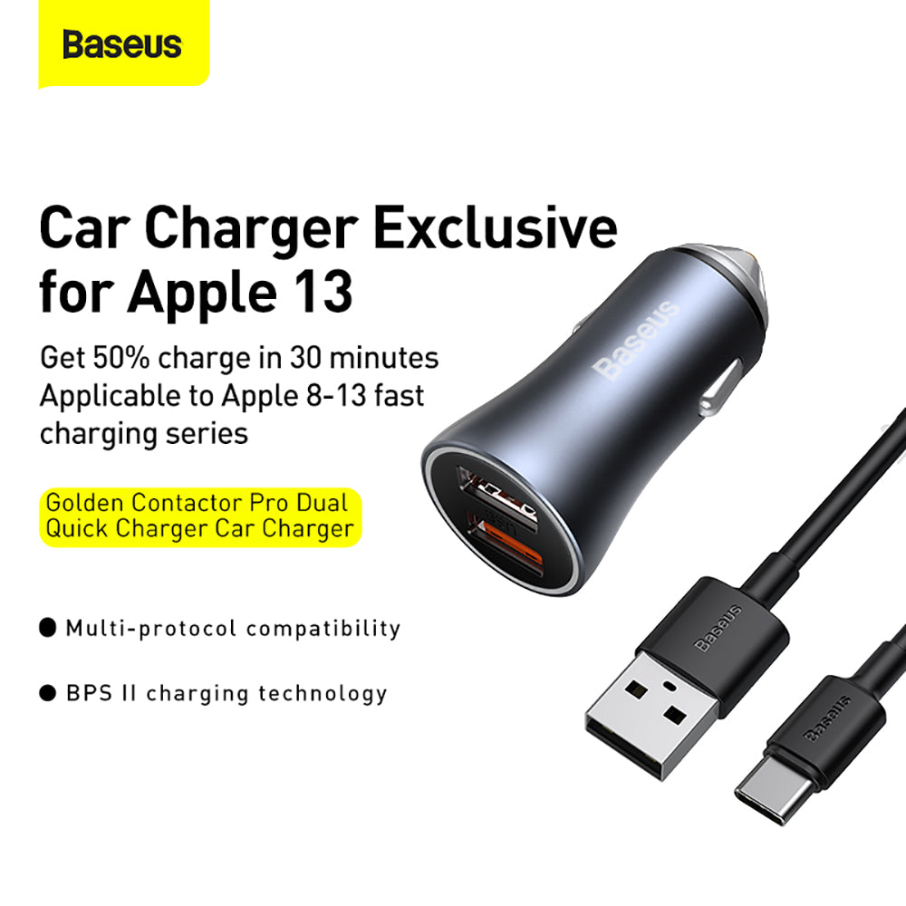 Baseus-Golden-Contactor-Pro-Dual-Quick-Charge-Car-Charger-40W-Set---Dark-Gray-1