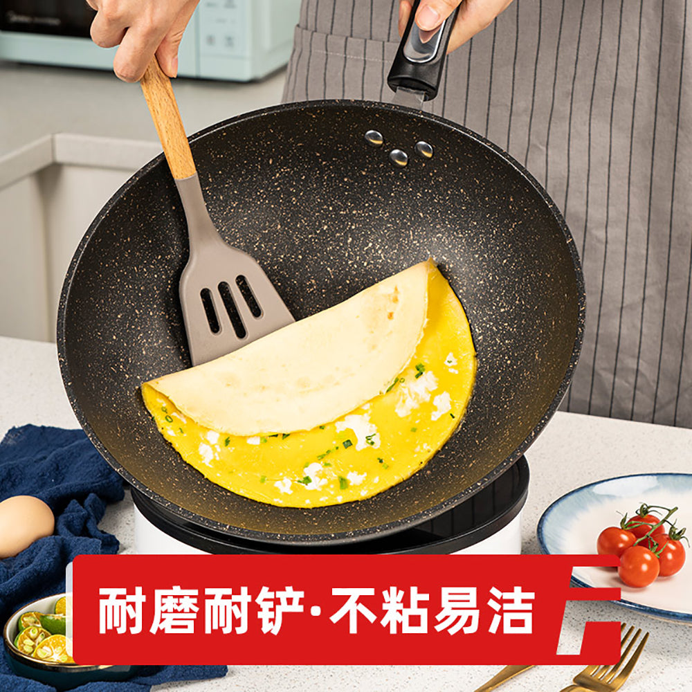 Fissler-Raindrop-Non-Stick-Iron-Wok---32cm-1